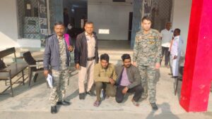 अवैध धान तस्करी पर पुलिस की कार्रवाई…… दो आरोपी गिरफ्तार