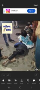 पिकप औऱ ईक्को में भिड़ंत……. ग्रामीण की मौत…… तीन बच्चे हुए जख्मी